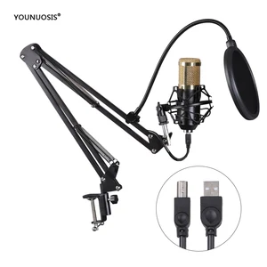 2019 New Usb bm800 capacitor  laptop condenser microphone chat sing