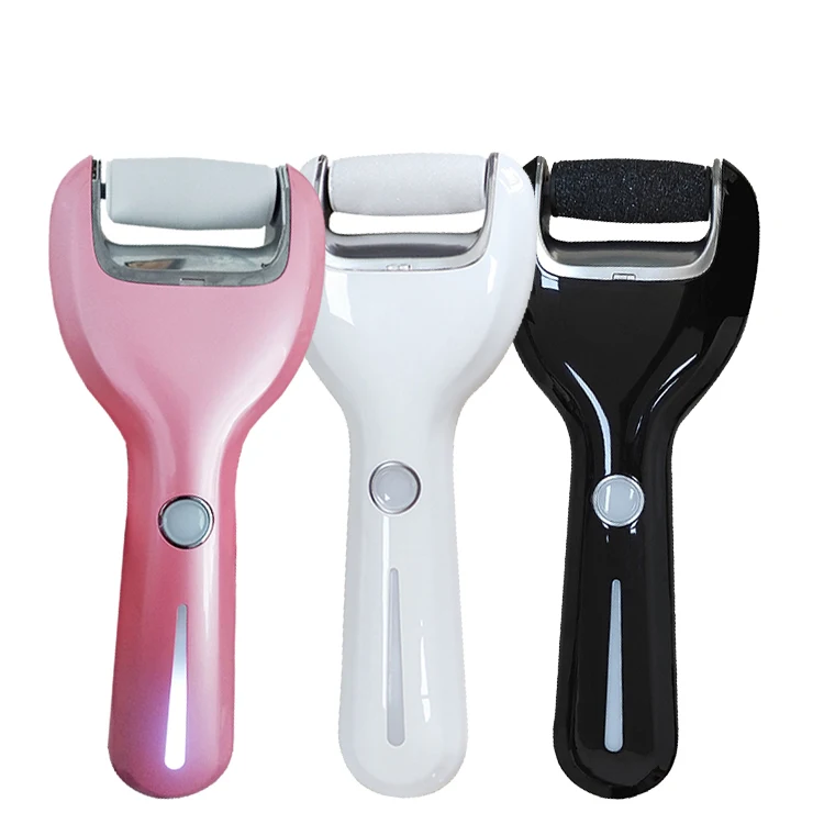 

Usb Rechargeable Foot Scrubber Hard Dead Skin Foot File Shaver Professional Vacuum Electric Callus Remover For Feet, Pink,black,white(customized as you request)