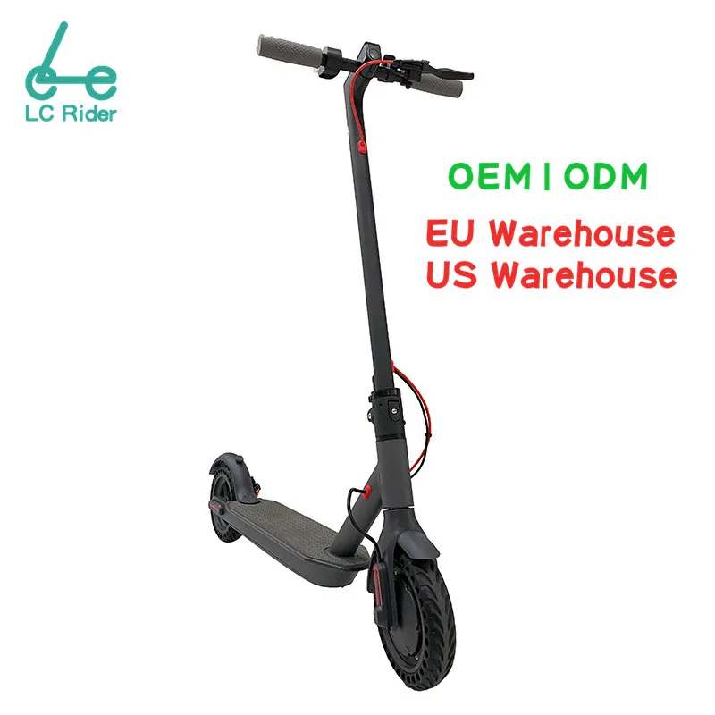 

M2 Pro Drop shipping out door sport rear brake 36v 350w adult foldable electric scooter, Red black
