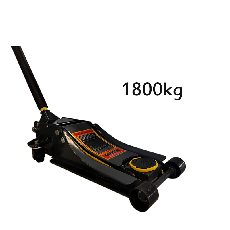 Low Profile 1.8 Ton Hydraulic Trolly Jack 1800KG Car Floor Jack With Double Pump