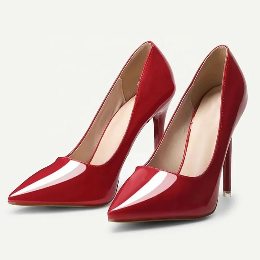 

Trade assurance Wholesale Popular Pointed Toe Women's Pumps Shoes Fashion Ladies Black Stiletto High Heels Pumps