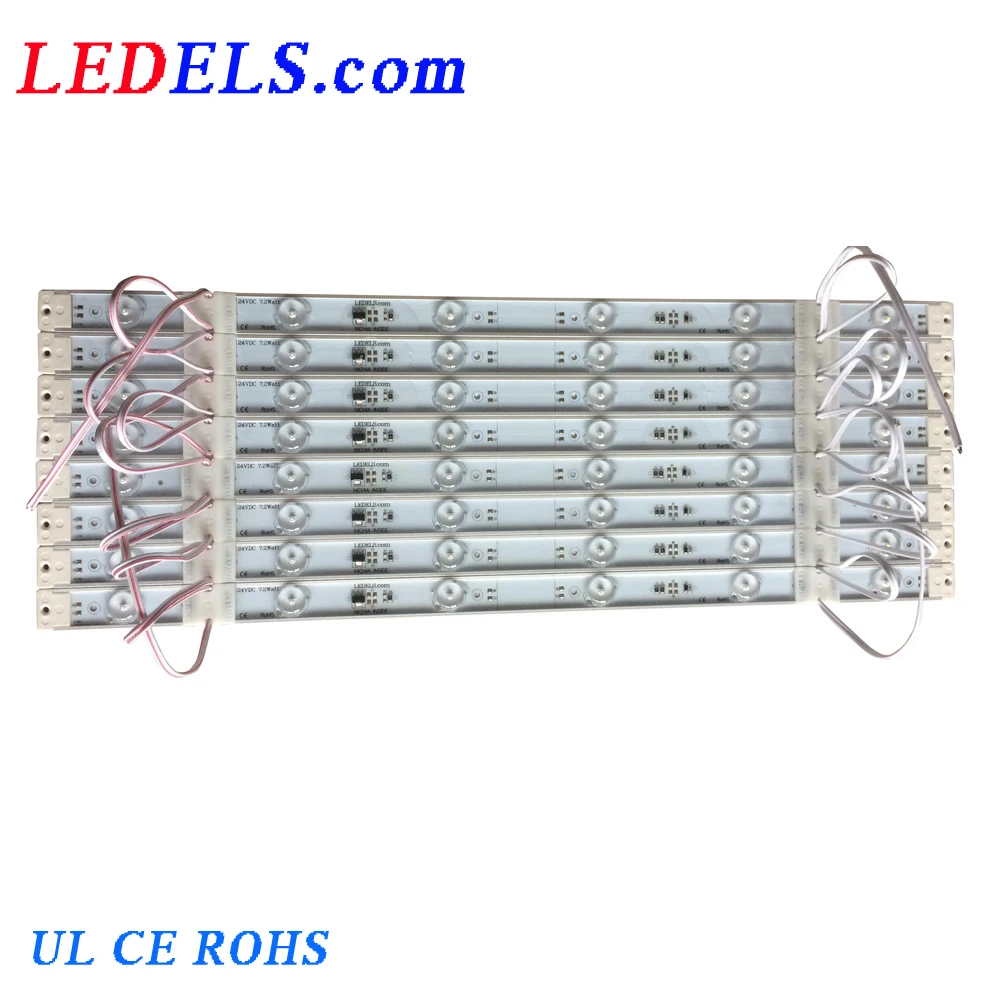 

24VDC 7.2W Nichia 720LM SMD 757 silicone waterproof led strip lights for light boxes CE ROHS approved