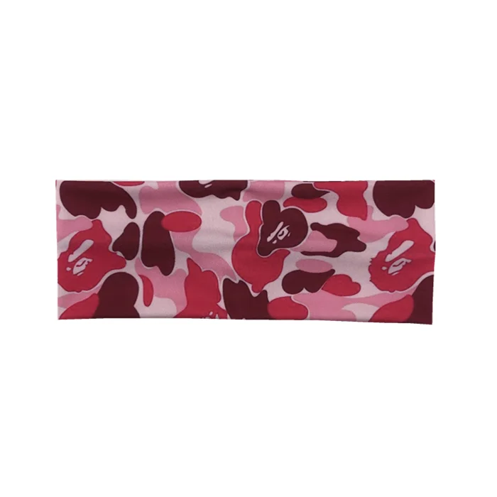 
Wholesale custom logo Stretchy sports elastic durag wave cap hair bands sweatband yoga designer headband 