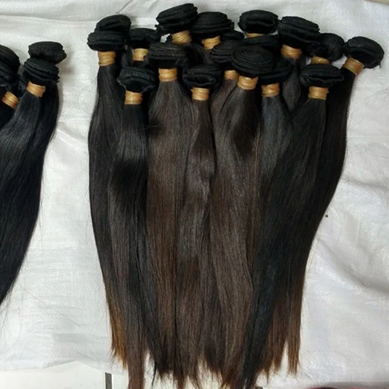 

Lesfly 100% human Hair Bundles silky Straight Virgin Brazilian Hair Bundles for black women