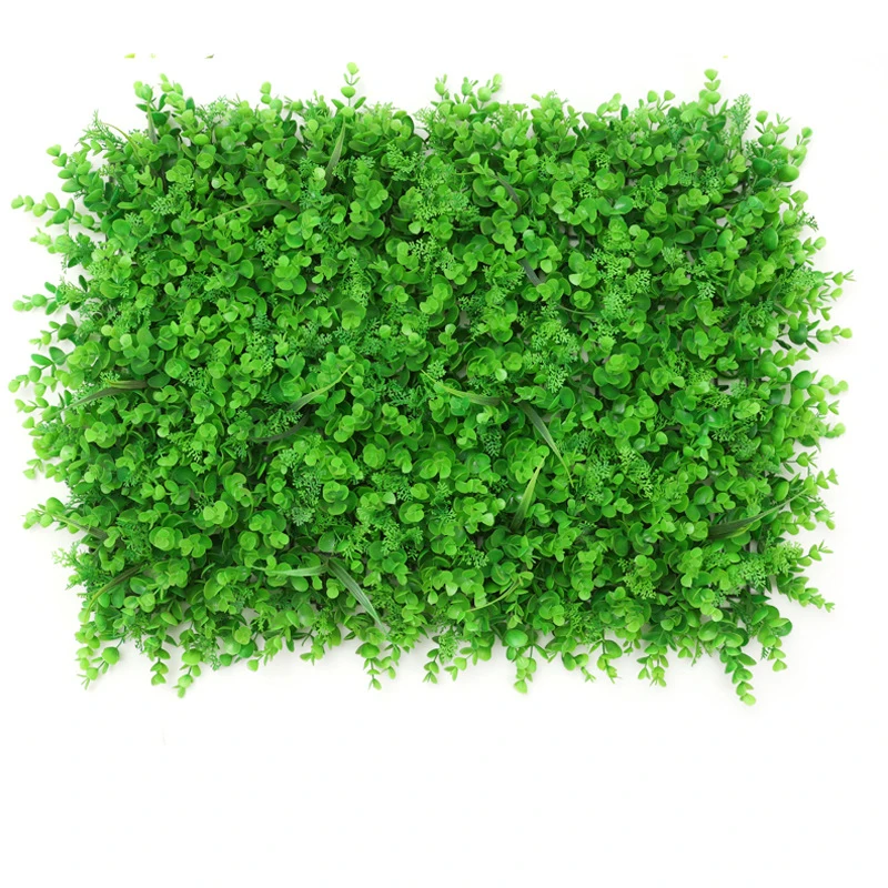 

40*60cm Best Price Artificial Grass Fence Walls Artificial Boxwood Panels For Or Indoor Home Decoration, Green and customized