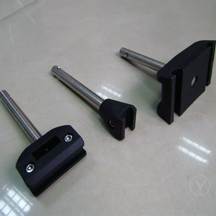 Conveyor Components Single Guide Rail Clamp With Square Clamp Guide
