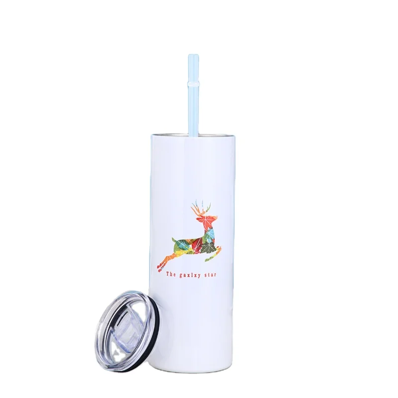 

Stainless Steel Double Wall Vacuum Insulated Slim Tumbler Sublimation Mugs 20oz Hot Sale