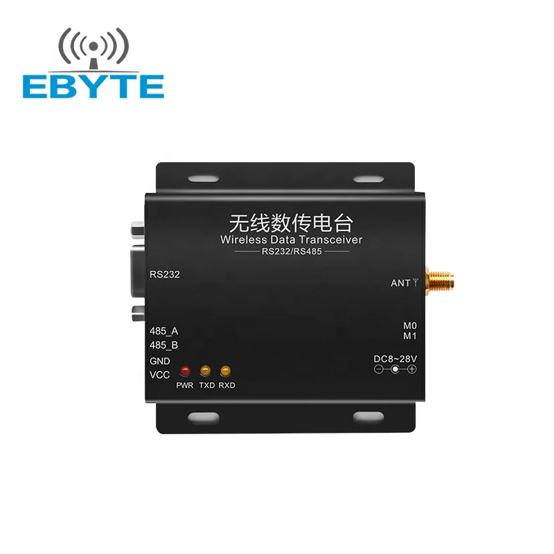 

Ebyte E32-DTU(900L20) sx1276 LoRa module 868MHz 100mW 3km long range RS232 RS485 RF Wireless Data Transceiver