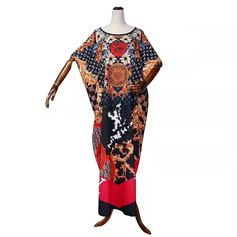 

Wholesale plus size african clothing women dress with print, Picture shows