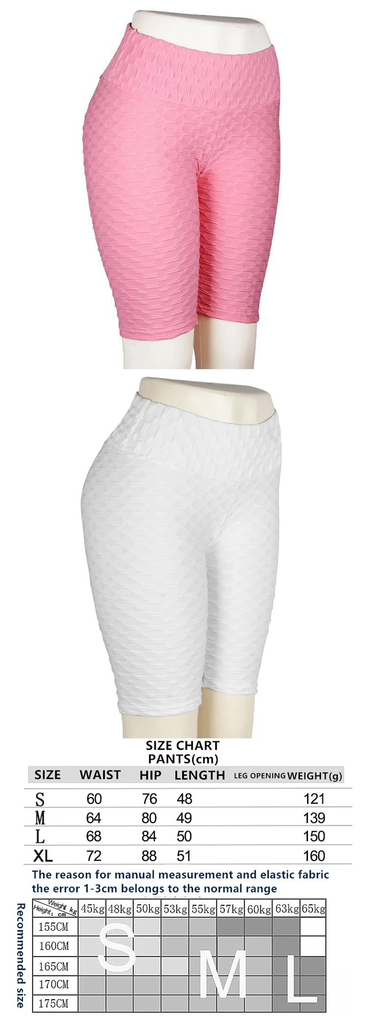 Drop Shipping  OEM high waisted custom made fashion nylon spandex women booty fitness anti cellulite yoga shorts