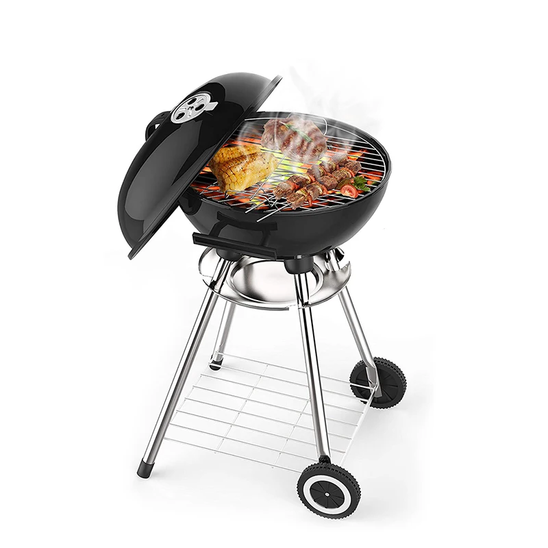 

Hot sale Portable charcoal grill bbq outdoor kitchen BBQ charcoal pizza oven roast beef cooking gas bbq grill stove