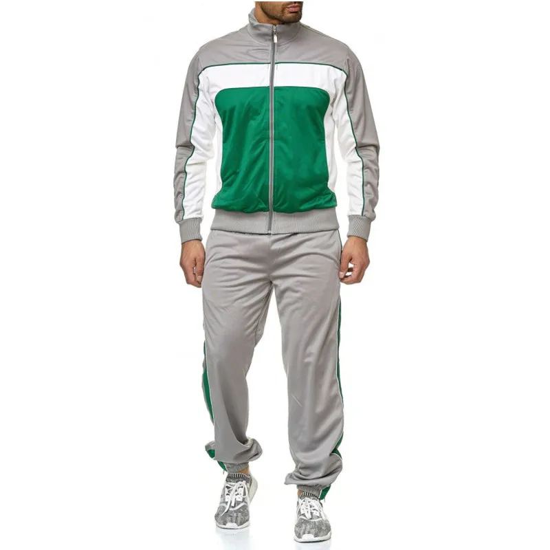 

Wholesale Special Offer Sweatsuits Men Tracksuit Jogging Suit Thick Jogging Suits Custom Design Tracksuit Jogging Wear, Picture shows