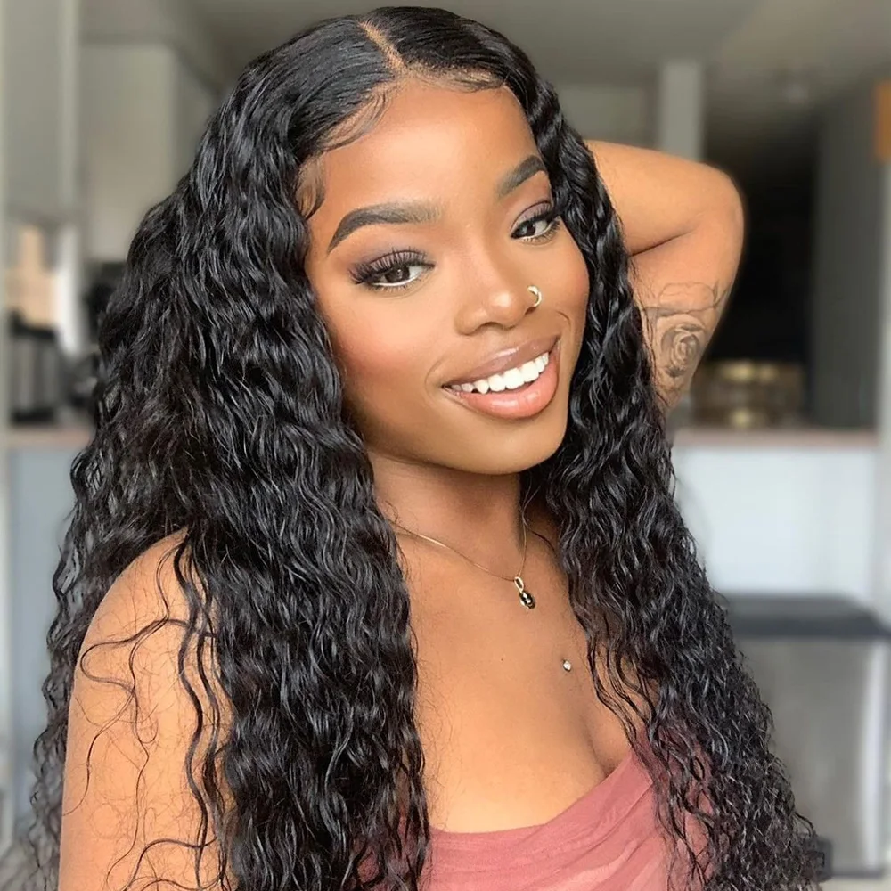 

LWIGS 360 Lace Frontal Brazilian Virgin Human Wig HD Lace Wig Vendors 180% Density Natural Hairline with Baby Hair Glueless Wigs