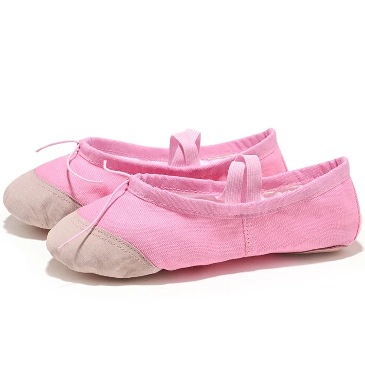 

factory wholesale girls canvas soft bottom cat claw design ballet shoes dance shoes ballet slipper rhythmic gymnastics shoe, Pink, beige, black, red, white