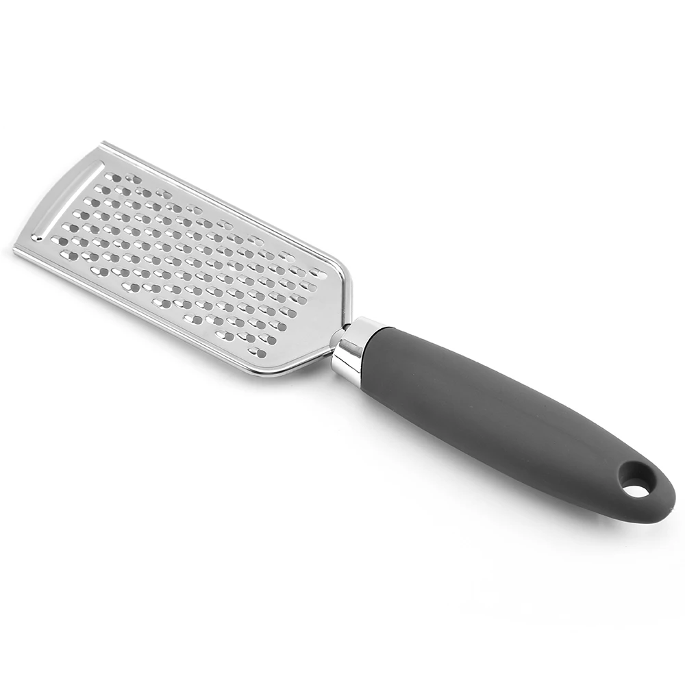 
America hot selling unique design in stock stainless steel 3pcs grater set with cleaning brush 