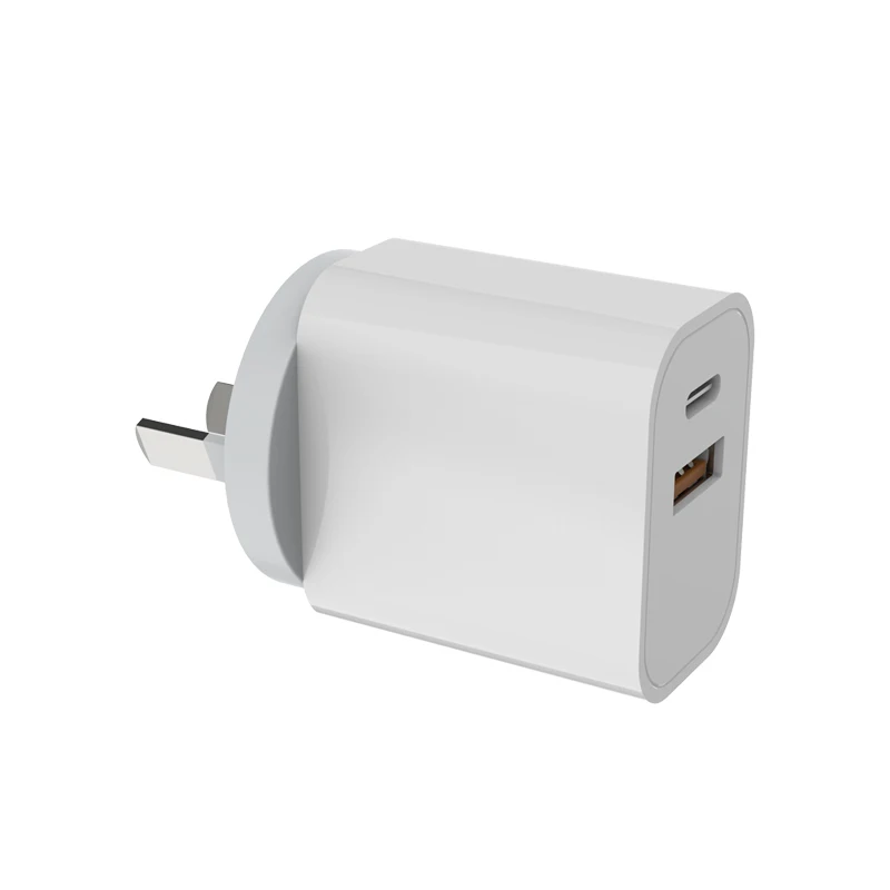 

PD USB-C 20W/18W Mobile Phone Wall Charger AU Australia Fast USB Quick charging 3.0 Type C Adapter for Iphone11, 12 Pro, White / other color accept oem