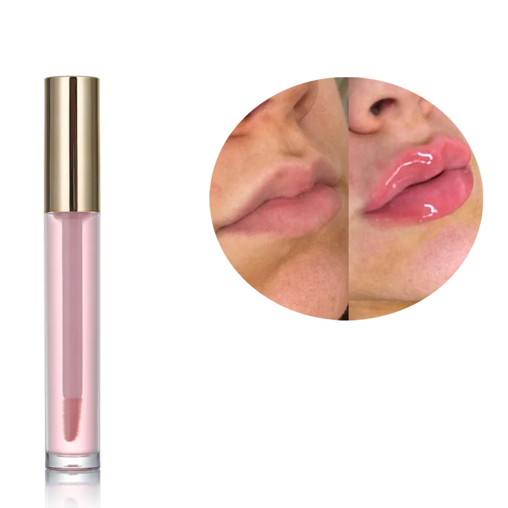 

Private label lip plumper vegan clear strength lip enhancer plumper gloss vendor