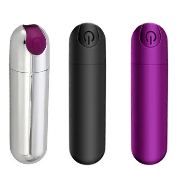 ABS Strong Vibration Bullet Shaped Rechargeable mini sex vibrator