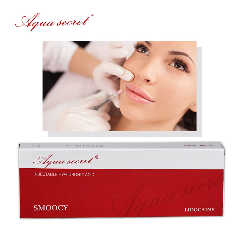 

Lip filler injectable hyluronate acid dermal filler with face care