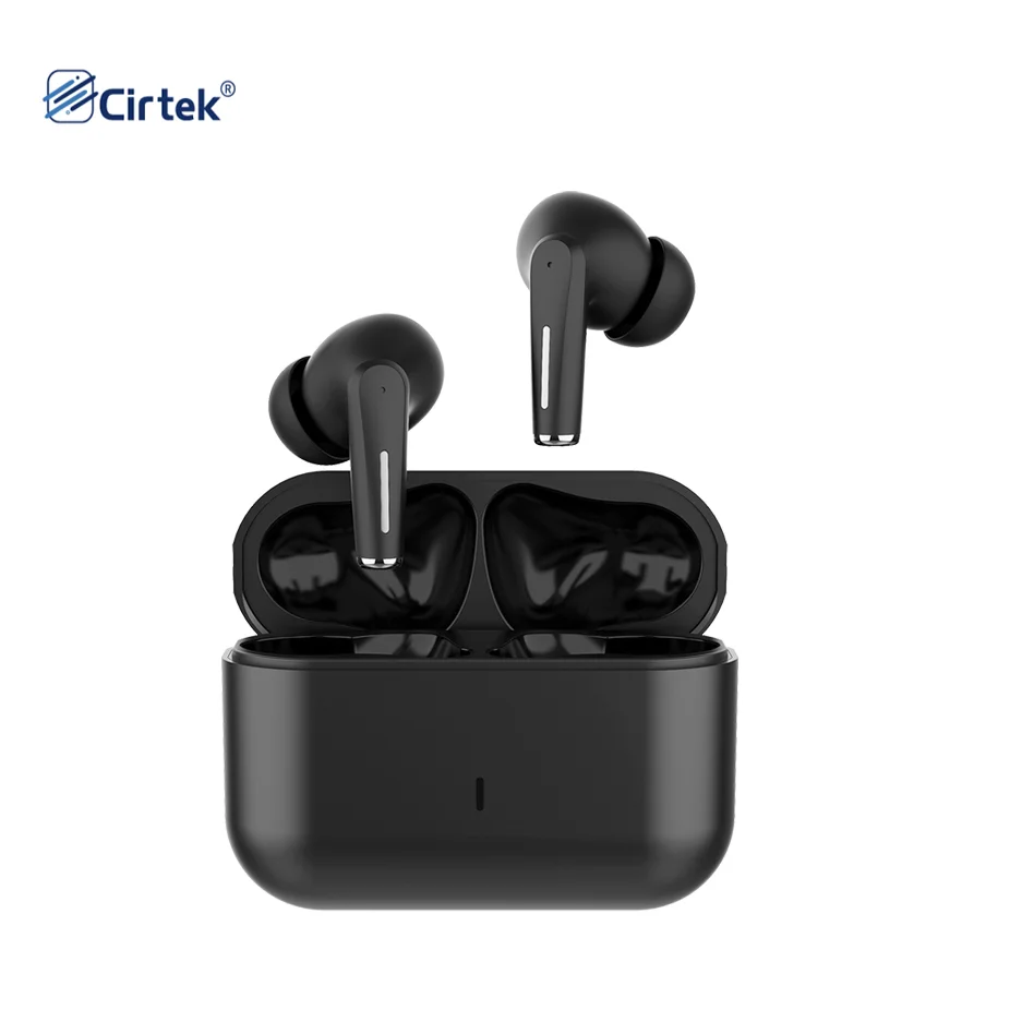 

Cirtek free shipping sport enc anctive noise canceling tws earphone earbuds earphone deep bass earphone with charging box