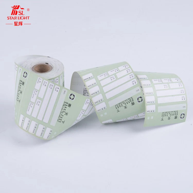 self-adhesive thermal label