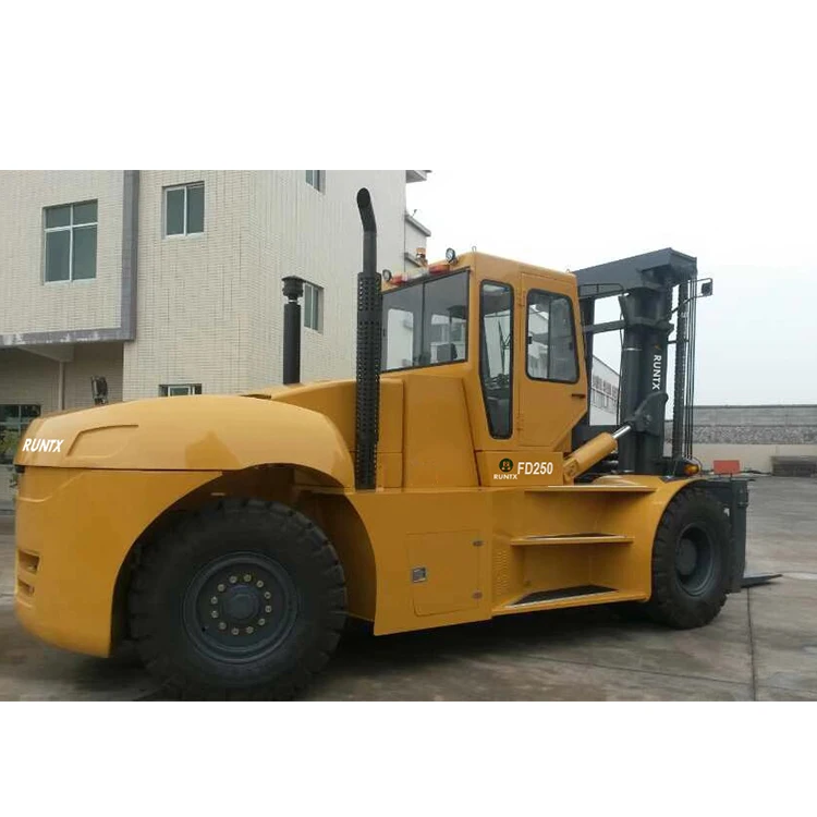 China 25 Ton Diesel Forklift Truck Cheapest Price 25000kg Trucks Double Mast Forklift Big Load Lifting Capacity Buy 25 Ton Forklift Forklift Heavy Duty Forklift For Sale Product On Alibaba Com