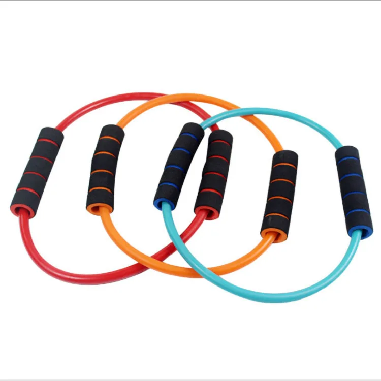 

Wholesale Yoga Elastic Training Custom Gym Tube Resistance Band, Yellow\blue\red
