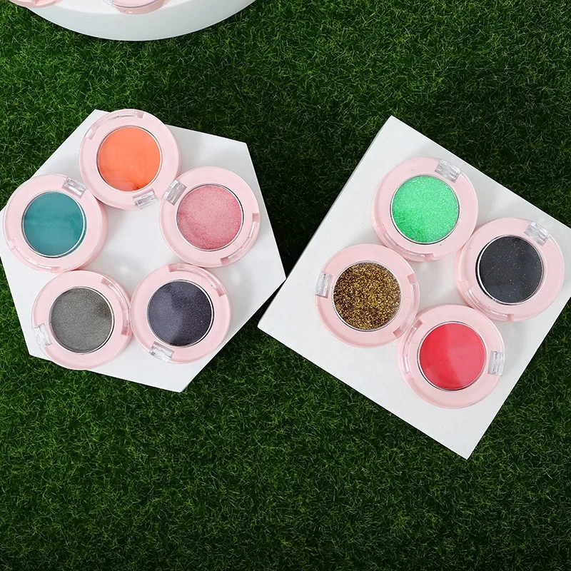 

High Quality Private Label Colorful Single Eyeshadow Packing