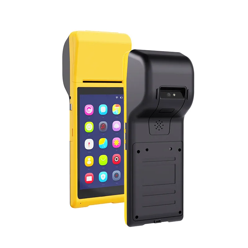 

JP-Q8 3G/4G WCDMA WiFi Android 8.1 Handheld PDA with built in Mobile Thermal Printer