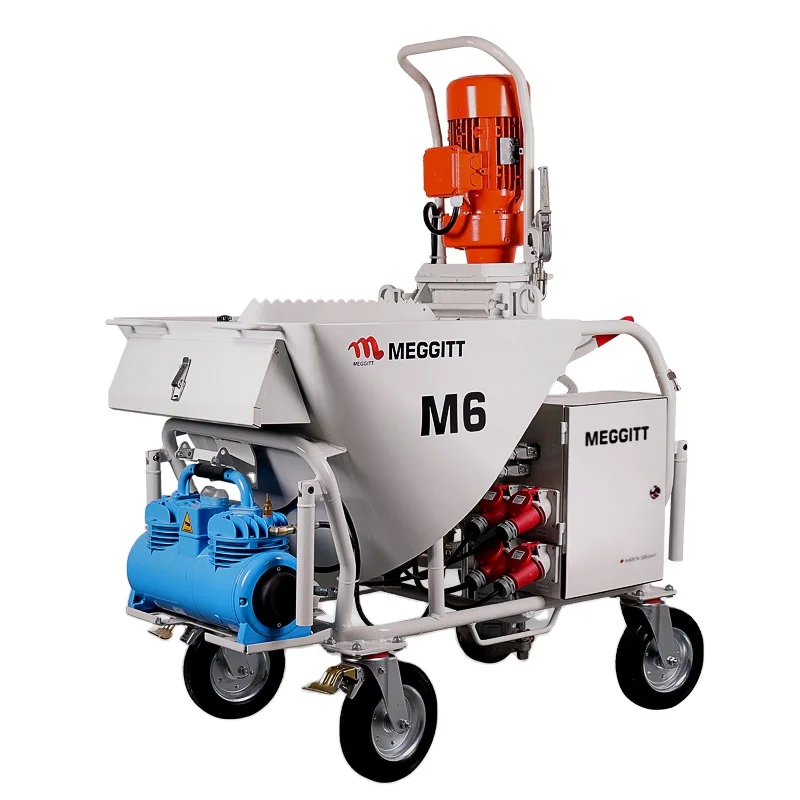 

M6 automatic exterior wall plaster machinespraying machine for gypsum and mortar