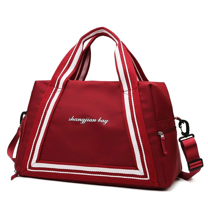 

Ready to Ship Travel Duffel Bag, Sports Tote Gym Bag, Shoulder Weekender Overnight Bag for Women