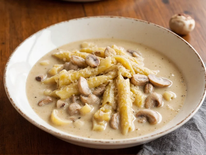 Cream of Mushroom Soup Pasta: Quick Comfort Food Recipe