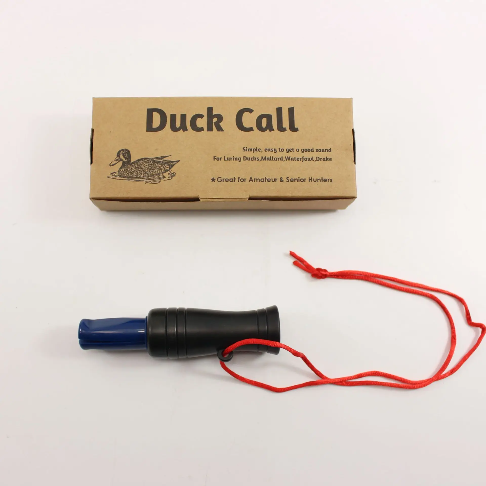 

Wholesale Outdoor Hunting Acrylic Mallard Plastic Goose Duck Call Duck Decoy, Customized logo