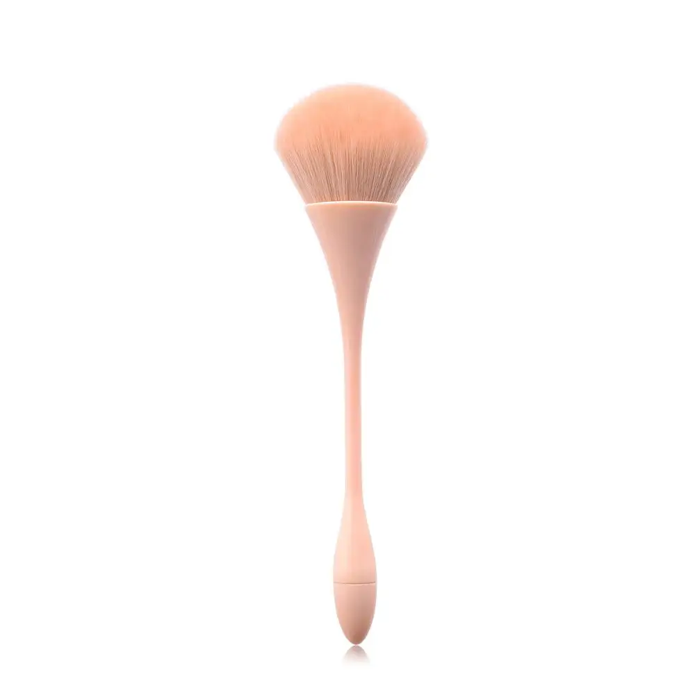 

Professional Pink Single Disperse Foundation mask paint Brushes Cleaner Makeup Brush Beauty Make up Blush Brush pennelli trucco, Customized color