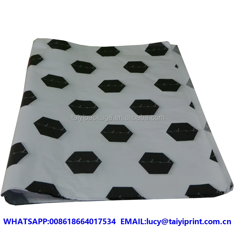 printed wax tissue paper for flowers