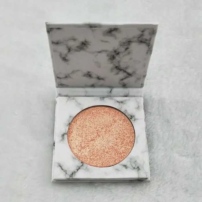 
Cosmetic Bronzer 6 Colors Highlighter Powder Single Palette Vegan Makeup No Brand Pressed Highlighter 