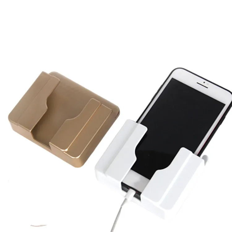 

Abs Charger for Mobile Phone Charging Dock Stand Cell Phone Holder Wall Mount, Gold,white