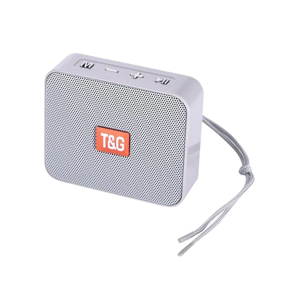 

TG166 Solid Color Waterproof Stereo Wireless FM Radio TF USB Wireless Speaker
