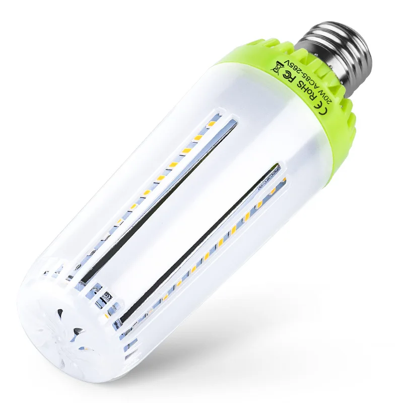 

LED Bulbs 10W 15W 20W Corn Lamp E14 E27 Base High Energy Saving Lighting 85-265V Eyes Protective Home Lamps, As shown