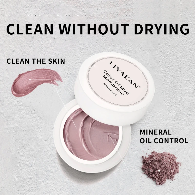
Wholesales Custom Private Label Deep Cleansing Moisturizing Organic Natural Face Mud Mask 