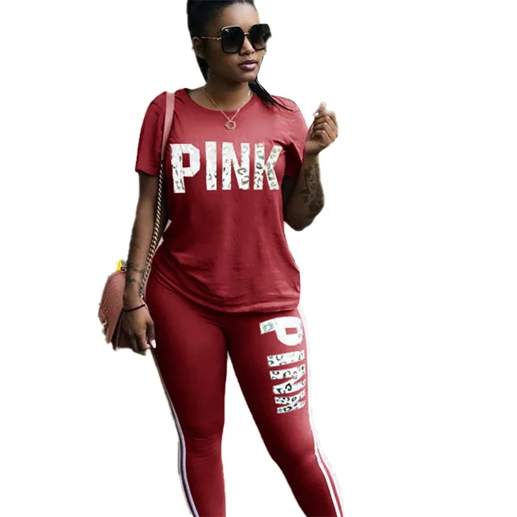 

Factory Supply Plus Size Women Casual Two-piece Set Tracksuit, Custom color