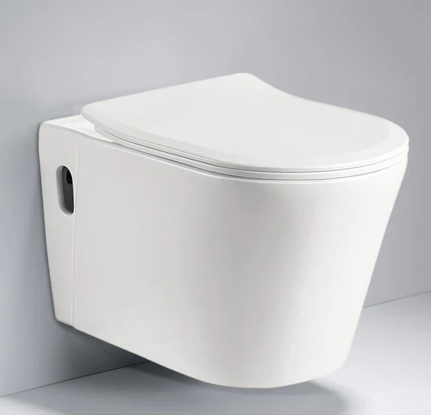 节水浴室洁具欧式陶瓷墙挂式坐便器