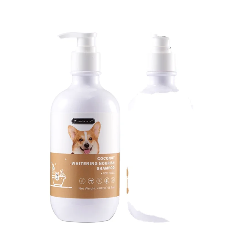 

Wholesales Fluffy Smooth Dog Shampoo Repair Damaged Hair Deeply Nourish Moisturize Grooming Products Household 470ml