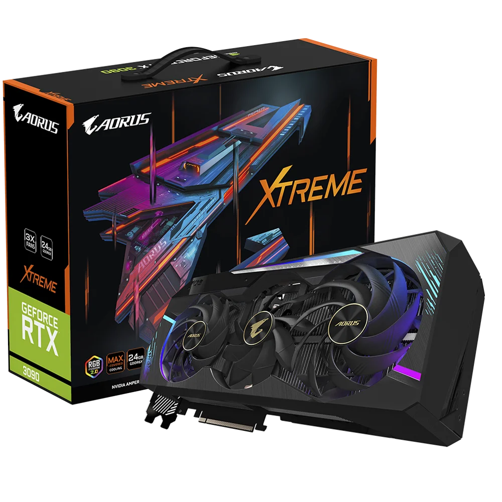 

NEW GPU RTX 3090 graphics card GPU for gaming AORUS GeForce RTX 3090 XTREME 24G in stock