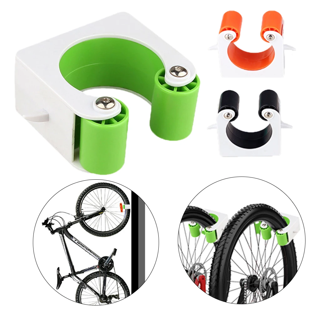 

Multifunction bicycle rack clip storage portable bike wall mount for mountain road indoor, Blue, green, black, orange