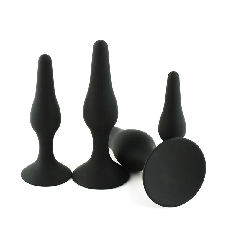 Size comparison of all four anal plugs