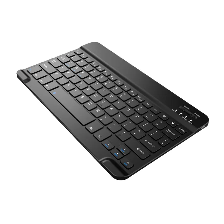 

Ultra-Thin 7 8 9 10 inches keyboard wireless connection factory direct sale price, Black white