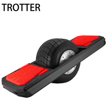 

Trotter electric surfing scooter off road monowheel hoverboard unicycle self balance board one wheel scooter like onewheel pi