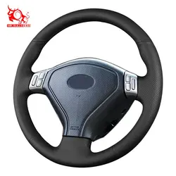 car accessories car steering wheel cover leather f