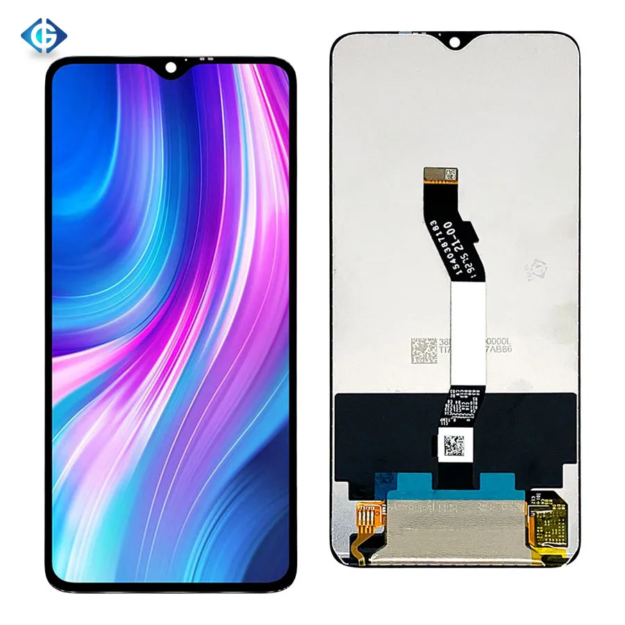 

for Xiaomi RedMi Note 8 Pro LCD + Touch Screen Digitizer Assembly Mi Note 8 Pro Display, Black lcd for xiaomi for redmi note 8 pro screen